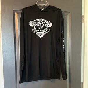 Men’s Black Men's Long Sleeve Hoodie size Medium